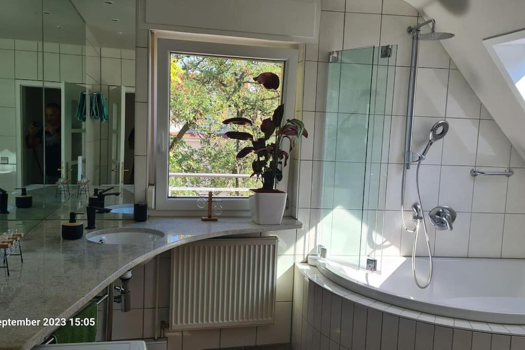 Modernes Apartment Mit 3 Zimmern Karlsruhe Eksteriør billede